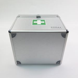 Caja Organizadora de Medicamentos de Aluminio para Enfermería, Bolsa de Almacenamiento de Medicamentos de Emergencia, Estuche de Primeros Auxilios con Cierre de Seguridad - Product Image 4