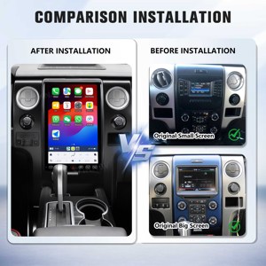 14.4 Inch Qualcomm Android 13 Car Radio for Ford F150 2013-2014 Auto Stereo Wireless Carplay GPS Navigation Multimedia <b>Player</b> - Product Image 2