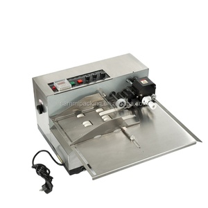 Mesin Cetak Kode Nomor Batch Tipe Tabel Pencetak Kode Tanggal Hot Stamping Tinta Solid Otomatis - Product Image 4