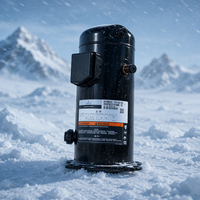 Compresseur Copeland 3HP ZB21KQ-TFD-558 remis à neuf, pièces de réfrigération scroll, AC R410A, acier inoxydable noir, 100kg