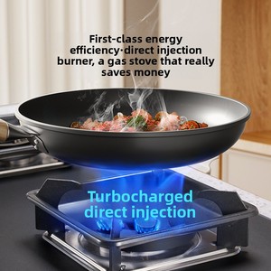 Cocina de <span class=keywords><strong>Gas</strong></span> de Doble Quemador UZ331 con Temporizador de 180 Minutos, <span class=keywords><strong>Gas</strong></span> Natural/<span class=keywords><strong>Gas</strong></span> Licuado de Petróleo, Instalación Empotrada/en <span class=keywords><strong>Encimera</strong></span>, 5KW - Product Image 2