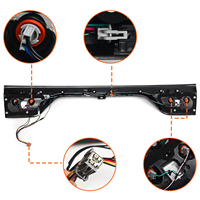 Feu arrière LED séquentiel à clignotants dynamiques Plug and Play, haute luminosité 6000K, feu stop pour Dodge Durango 2014-2025