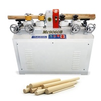 Routeur à grande vitesse pour la production de manches de balai en bois, puissance 3kW, poids 310kg, utilisation facile