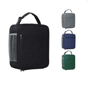 Lunch <span class=keywords><strong>Box</strong></span> borsa pranzo per uomo donna Lunch <span class=keywords><strong>Box</strong></span> Cooler borsa frigo (grigio) W24-24 - Product Image 4