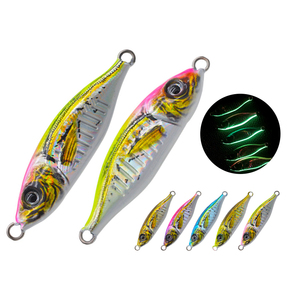 Leurre métallique <span class=keywords><strong>Little</strong></span> <span class=keywords><strong>Jack</strong></span> GAMA Japon 2026, 20g/30g/40g/60g/80g, leurre de pêche à coulée rapide, <span class=keywords><strong>jig</strong></span> métallique imprimé en 3D, leurre micro-<span class=keywords><strong>jig</strong></span> lumineux - Product Image 1