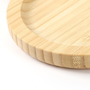 Bamboo flower-shaped <b>tray</b>, solid wood tea <b>tray</b>, <b>snack</b> <b>tray</b>, peach blossom <b>tray</b>, fruit <b>tray</b>, certified bamboo plum blossom <b>tray</b> - Product Image 4