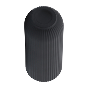 Vaso in Ceramica Moderno con Scanalature, Elegante Vaso per Fiori, Decorazione per Soggiorno, Casa, Camera da Letto e Mensole - Product Image 4