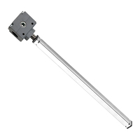 Mécanisme de réglage en hauteur robuste et moderne pour bureau debout, à manivelle, course de 420 mm, vis T14, acier galvanisé, pour bureau à domicile, OEM