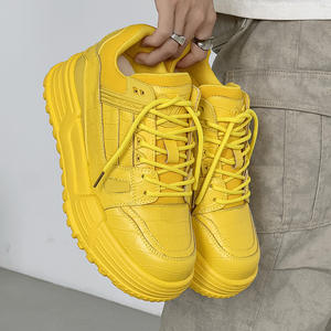 Chaussures de sport personnalisées avec logo de marque, baskets pour hommes, fabricant de baskets personnalisées, chaussures plateforme épaisses - Product Image 3