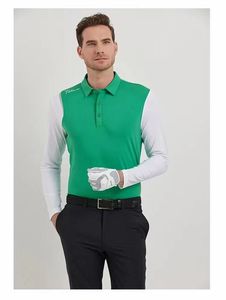 Camisa de Golf para <span class=keywords><strong>hombre</strong></span>, <span class=keywords><strong>Polo</strong></span> de <span class=keywords><strong>manga</strong></span> <span class=keywords><strong>larga</strong></span> con cremallera, camisas atléticas ajustadas de secado rápido para senderismo, 1/4 - Product Image 3