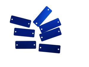 China Fabriek Custom Aluminium Blanco Platen Geanodiseerd Naamplaatje Zwart Blanks Metalen Tag - Product Image 6