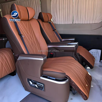 Sièges de voiture ergonomiques de luxe OEM personnalisés pour Toyota Hiace GMC Savana, inclinables et inclinables en position dorsale, pour véhicules de classe V, MPV, SUV, Van