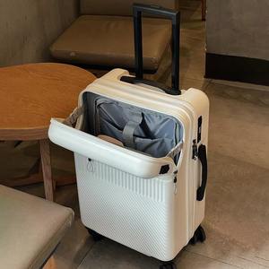 Maleta de Viaje Multifuncional, Resistente, con Ruedas Giratorias, Portátil, de 20/22/24/28 Pulgadas, con Apertura Frontal - Product Image 1