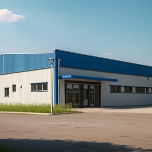 Structure industrielle moderne <span class=keywords><strong>en</strong></span> acier, entrepôt préfabriqué, kits de hangar à cadre de <span class=keywords><strong>portail</strong></span> léger pour la construction d'ateliers <span class=keywords><strong>en</strong></span> vente - Product Image 1