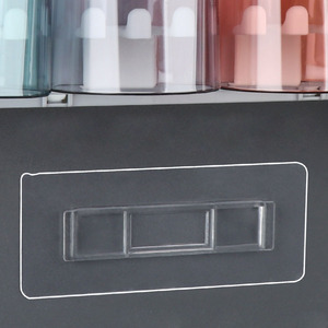 Boîte à serviettes en papier multifonctionnelle, porte-brosse à dents, autocollant adhésif <span class=keywords><strong>pour</strong></span> rangement <span class=keywords><strong>de</strong></span> salle <span class=keywords><strong>de</strong></span> bain et cuisine, fixation à clip, <span class=keywords><strong>crochet</strong></span> invisible, robuste - Product Image 3