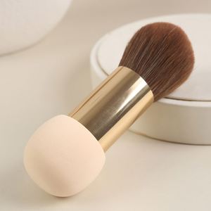 Brocha de Maquillaje Facial de Doble Cabeza de Alta Calidad, Brocha de Maquillaje Suave con Esponja, Personalizable - Product Image 2