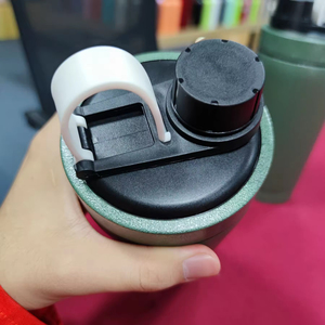 Gourde isotherme à double paroi en acier inoxydable avec boule métallique pour <span class=keywords><strong>shaker</strong></span> de protéines et bouteille d'eau de sport - Product Image 3