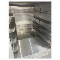 MELETINO Oven Konveksi Udara Panas Digital Otomatis Baru 4 Tray untuk Memanggang Roti, Mesin Pembuat Roti Komersial Listrik Buatan China