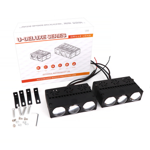 <span class=keywords><strong>U89</strong></span>ไฟติดกระจังหน้า LED 7000LM 70วัตต์, ไฟเลเซอร์เสริมภายนอกเลนส์สีขาวชิป DC9-30V 3570ไฟ LED - Product Image 2