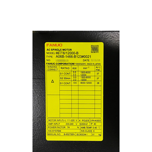 A06B-1466-B123 # Motor de Husillo AC FANUC 0021 de Japón, Probado y en Perfecto Estado, Alta Calidad, Disponible en Stock - Product Image 1