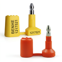 Sceau de conteneur à usage unique avec boulon de scellement en acier pour conteneur