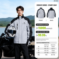 Combinaison de pluie imperméable pour moto, deux pièces, imperméable de moto, capuche amovible, M-3XL
