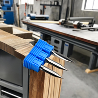 Pisau Ukir CNC Taper Double-Flute Straight Cutter untuk Papan Density/Papan Kayu Solid, End Mill Milling CNC Routers yang Dapat Disesuaikan