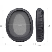 Oreillettes de remplacement en mousse souple pour casque Sony WH-CH700N CH700