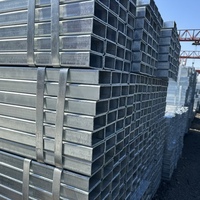 Pipa Kotak Seamless Galvanis S345 S355 SHS 20x20 40x40 80x80 Pipa Persegi Panjang Galvanis Celup Panas