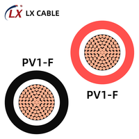 LX Industrielles Hochspannungs-PV-Solarkabel Verbindungskabel 6/10/16mm2 Verzinntes Kupfer Einadrig PVC für 0,6/1kV 25-Jahres-Nutzungsdauer