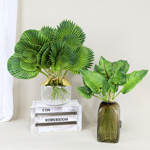 Foglie Artificiali in PU: Palma Ventilata, Calla, Banana, Uccello <span class=keywords><strong>del</strong></span> <span class=keywords><strong>Paradiso</strong></span> - Materiali Floreali per Decorazioni Nordiche da Interni - Product Image 4