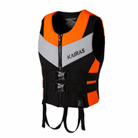 Gilet de sauvetage en néoprène épaissi personnalisé pour adultes et enfants, aide à la flottabilité pour le rafting, la plongée avec tuba, la pêche et les sports nautiques