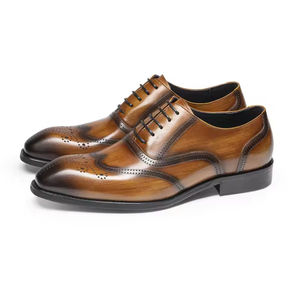 Zapatos Formales para Hombre con Suela Antideslizante - Oxfords de Cuero Premium 2025, Impermeables y Transpirables para Negocios y Bodas, Suministro al por Mayor - Product Image 6