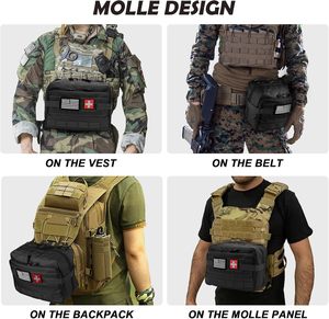 Muestra Gratuita de Estuche de Supervivencia de Emergencia, Bolsa de Primeros Auxilios Impermeable para Viajes al Aire Libre, Campamento y Hogar, Fácil de Transportar - Product Image 6