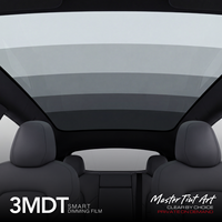 Film Kaca Mobil Elektrik Pintar untuk Kaca 3MDT Tesla Model 3/Y PW85 Langsung dari Pabrik