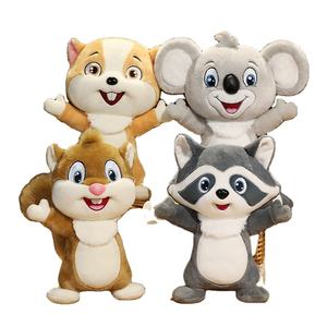 Juguete de peluche de búho del zodiaco 12 Unisex, <span class=keywords><strong>ojos</strong></span> grandes, muñeca de zoológico de bosque, compañero calmante, alivio del estrés, algodón PP, aniversarios lavados ODM - Product Image 1