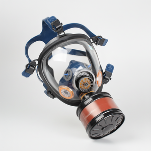 Máscara de Gas de Cara Completa Reutilizable, Respirador de Silicona para Protección Industrial, Seguridad en Minería, Pesticidas, Pintura en Aerosol y Productos Químicos - Product Image 1