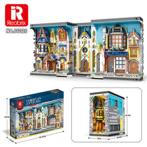 Reobrix 66026 2922PCS Série Architecturale Marché Médiéval Modèle de Blocs de Construction Jouet Éducatif Cadeau de Festival - Product Image 6