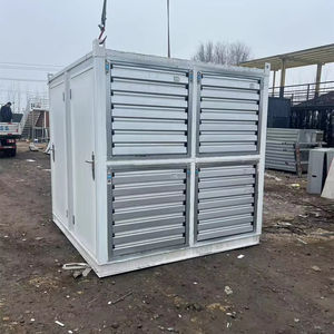 Conteneur de refroidissement par air de 10 pieds pour serveur informatique, ferme mobile, capacité de 48/60 unités, boîtier de flux d'air complet pour centre de données - Product Image 1