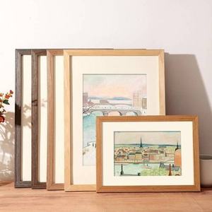 Solid Wood Framed Exquisite Villa Art Print: Available in <strong>Multiple</strong> <strong>Frame</strong> Colors to Match Diverse Interior Styles - Product Image 5