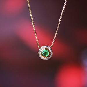 Collana Minimalista con Ciondolo Rotondo per Donne, Piccolo Charm Ovale, Gioiello Elegante e alla Moda per Uso Quotidiano, Idea Regalo - Product Image 2