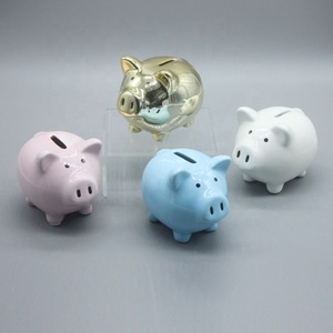 Hucha de Cerámica Ecológica, Única y Divertida, Estilo Nórdico, Decoración para el Hogar, Hucha de Cerámica con Forma de Piña Dorada, Caja de <span class=keywords><strong>Dinero</strong></span> de Porcelana, Regalo - Product Image 2