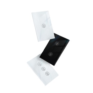 Tuya 1 2 3 Gang <span class=keywords><strong>WiFi</strong></span> interruptor inteligente atenuador wi-fi luz panel de vidrio blanco táctil 2way ZigBee LED <span class=keywords><strong>dimmer</strong></span> <span class=keywords><strong>switch</strong></span> 220V - Product Image 4