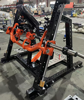 Máquina de remo comercial con carga de placas para gimnasio, entrenador de espalda, equipo de fitness para entrenamiento muscular de espalda para club de fitness