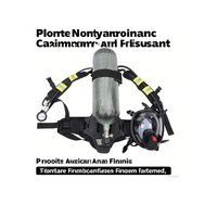 Offre Spéciale 6.8L/9L SCBA Appareil respiratoire autonome Carbone Scba Anti Fire Sets