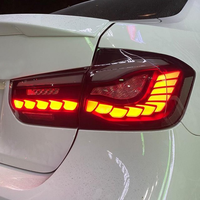 Pour BMW F30 F35 Série 3 2013-2019, feux arrière LED de voiture modifiés style GTS, assemblage dynamique séquentiel OLED à effet écaille de dragon