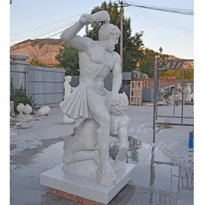 Toptan beyaz mermer kadın heykelleri taş zarif çıplak seks kız heykeli heykel satılık bizim lady lourdes heykeli