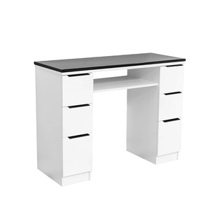 Tùy Chỉnh Đá Cẩm Thạch Móng Tay Công Nghệ Bảng Với Ghế Đặt Làm Móng Tay Đồ Nội Thất Beauty Salon Bằng Gỗ Làm Móng Tay Bảng Với Bụi <span class=keywords><strong>Collector</strong></span> - Product Image 3