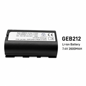 แบตเตอรี่ลิเธียมไอออน GEB212แบบชาร์จไฟได้สำหรับ GPS1200 ATX1200 RX1200แบบสำรวจ GRX120สถานีรวม GPS 7.4V 2600mAh - Product Image 5