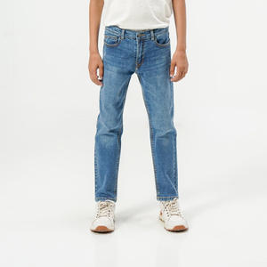 Jeans Casuales para Niños, Cintura Alta, Ecológicos, Transpirables, de Secado Rápido, Corte Recto, Tela Suave, para Jugar - Product Image 5